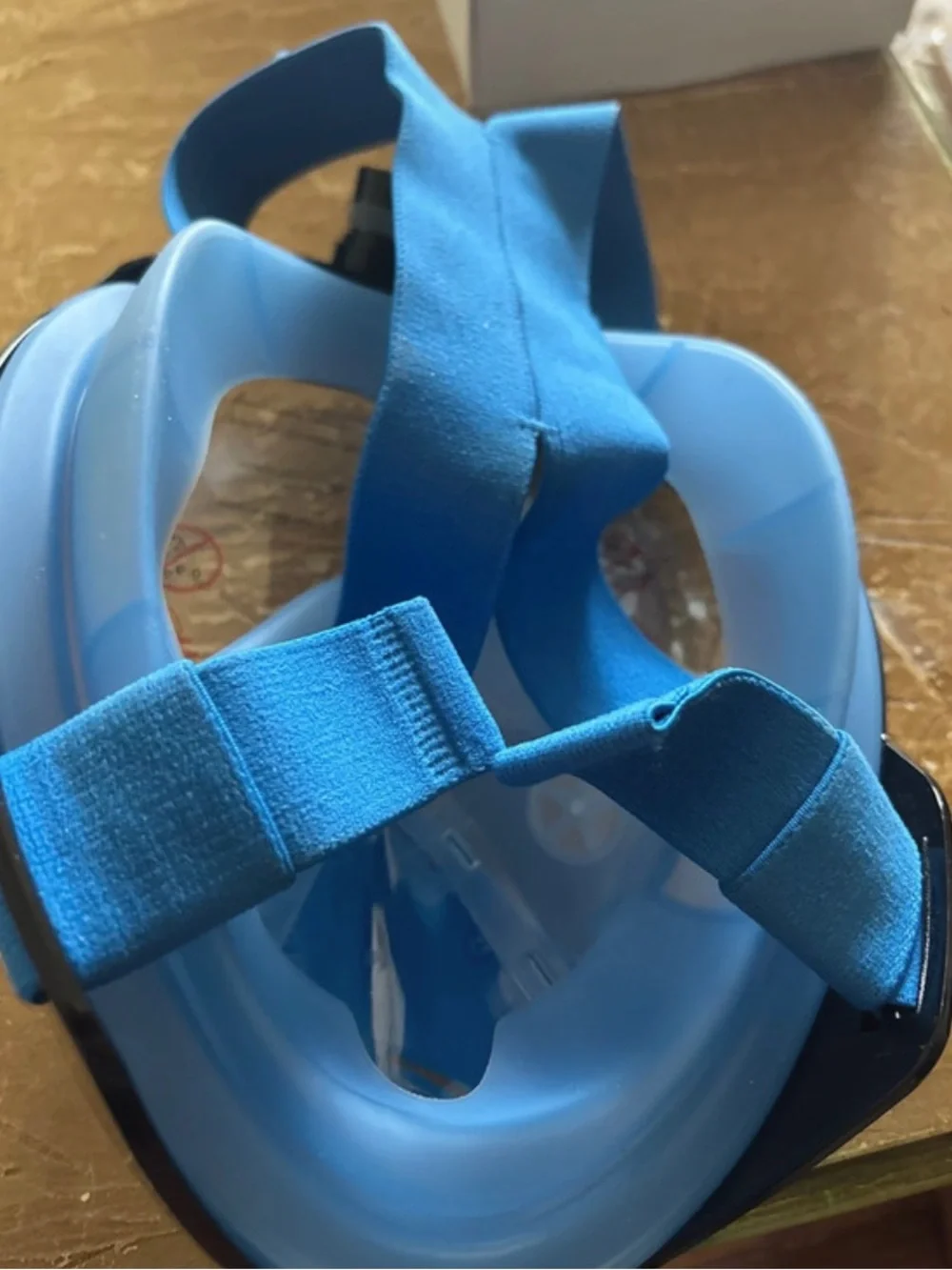 Kids Full Face Snorkel Mask - Blue